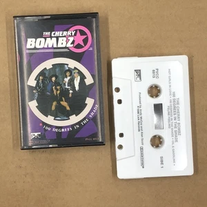 THE CHERRY BOMBZ Cassette Tape Metal Glam 100 DEGREES IN THE SHADE ANDY MCCOY - Bild 1 von 6
