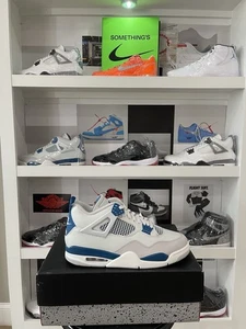 Größe 12 - Air Jordan 4 Retro 2024 Military Blue - Bild 1 von 7