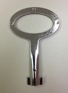 Lot of 2 Double Bit 5 mm Metal Keys. #368.15 - Picture 1 of 2
