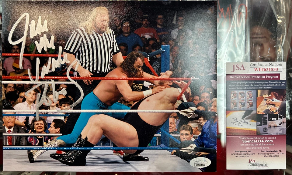 Jake Roberts Signed 8x10 Photo JSA COA WWE Autograph — 第 1/1 张图片