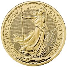 Goldmünze Britannia 2024 - Großbritannien - Anlagemünze - 1 Oz ST