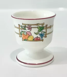 Schwer zu finden VILLEROY & BOCH Luxemburg MON JARDIN Muster 2 1/8" EIERBECHER - Bild 1 von 4