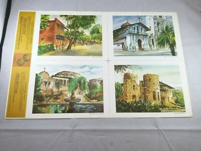 Standard Oil of CA Bicentennial Print Series 1969/San Francisco-San Juan Capistr - Image 1 of 4