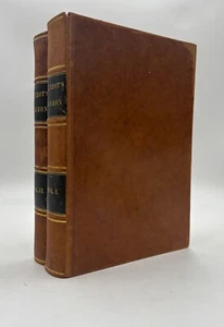 Guizot's Gibbon Decline Fall Roman Empire in Two Volumes Full Leather 1844 - Bild 1 von 15