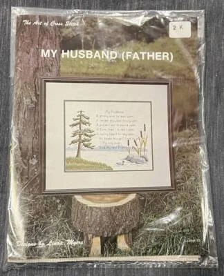 El Arte del Punto de Cruz MI MARIDO Linda Myers Diseños Kit Folleto 10 Foto 1 de 3