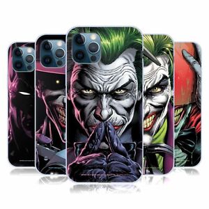 OFFICIAL BATMAN DC COMICS THREE JOKERS SOFT GEL CASE FOR APPLE iPHONE PHONES