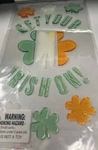 St Patrick's Day Irish Window Clings - A0122 - Picture 1 of 4