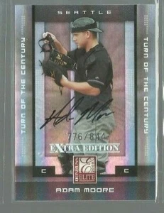 2008 Donruss Elite Extra Edition Auto Turn of the Century #5 Adam Moore (r 65373 - Picture 1 of 1