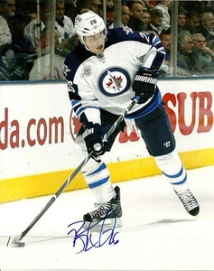 BLAKE WHEELER SIGNED WINNIPEG JETS 8x10 PHOTO #2 Autograph - Picture 1 of 1