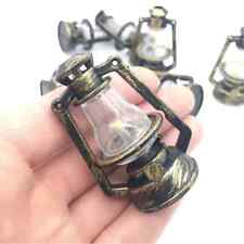Vintage Kerosene Oil Lamp Mini Garden Accessories Dollhouse Scene Ornaments Home