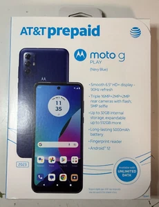 Brand New Sealed Motorola Moto G Play (2023) AT&T Locked (XT2271-3) 32GB - Picture 1 of 9