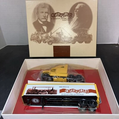Winross Caterpillar CAT Historical Series #3 Semi Truck Trailer W/Box Mint Shape - Image 1 of 4