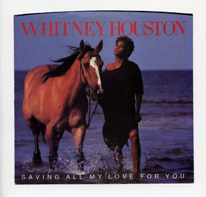 Whitney Houston Vinyl Saving All My Love For You 1985 - Picture 1 of 4