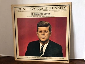JOHN F. KENNEDY; 33 rpm 12 IN. LP Album; A Memorial Album of his Famous Speeches - Picture 1 of 4