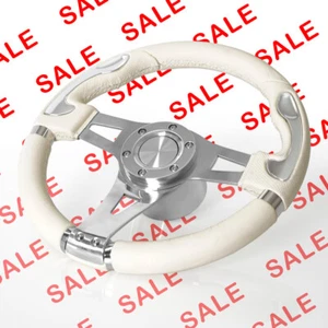 MÖWE Marine Bootslenkrad Portofino creme passend für Teleflex Ultraflex