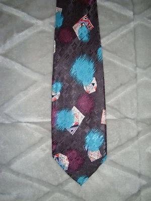 Corbata de seda para hombre Vito hecha a mano en Italia Foto 1 de 2