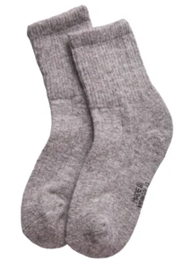 4 paquetes de calcetines mongoles 100 % lana de oveja - Imagen 1 de 6