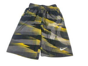 Nike Boy's 'KD Dagger Elite' Dri-FIT Basketball Shorts- Grey/Yellow, XS - Picture 1 of 11