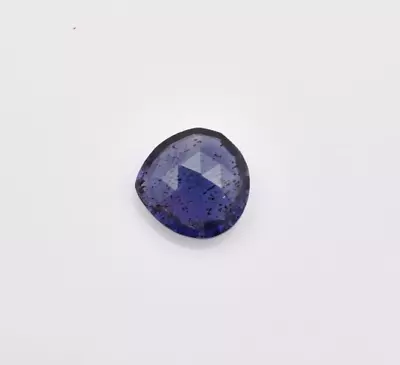 3.30 CTs. IOLITE HEART CHECKER 11X11.5 MM VIOLET DEEP BLUE AAA COLOR NATURAL - Image 1 of 4