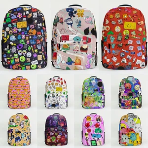 Battle for Dream Island Mochila Anime Bolso de Hombro Bolso de Viaje Bolso para Computadora Niños - Imagen 1 de 28
