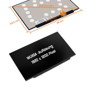 16" 1920x1200 WUxGA LED Ersatz Display matt für Huawei MateBook D16 2022 60Hz - Zdjęcie 1 z 1