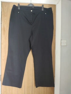 Nwt Black Boot Cut Trousers Size 14 Short - Image 1 of 4