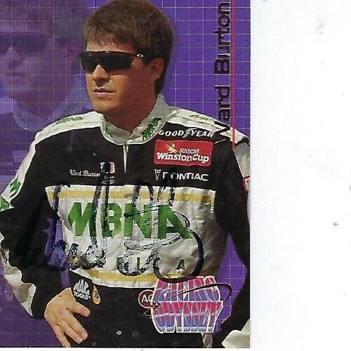 WARD BURTON SIGNED 1996 MAXX ODYSSEY RACING #22- NASCAR - Image 1 of 1