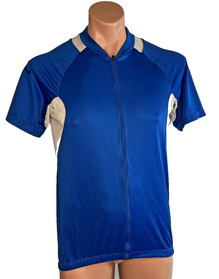 Camisa de Ciclismo NIKE Para Hombres Grande Bicicleta Malla Ventilada Bolsa Trasera Reflectante Ajuste Seco Foto 1 de 4