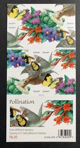 U.S. Stamps SC#4156d. POLLINATION, 2007. 41¢ Booklet of 20 - Picture 1 of 2