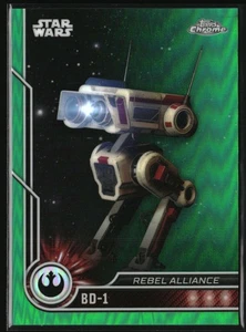 2023 Topps Chrome Star Wars #26 BD-1 Green #/99 - Picture 1 of 2