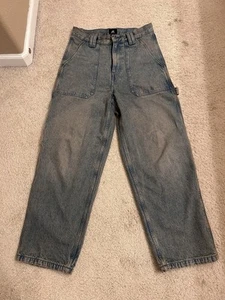 H&M Baggy Jeans Men Blue - Picture 1 of 3