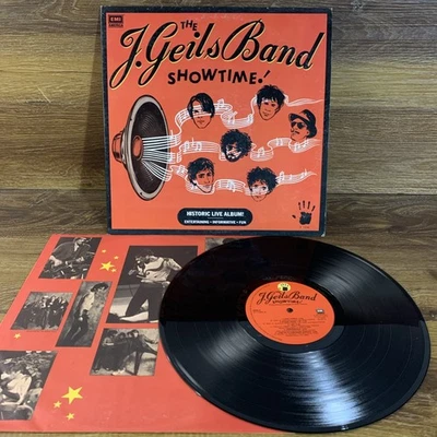 The J. Geils Band Showtime! 1982 Vinyl LP with Original Inner Sleeve R113346 VG+ - Image 1 of 4