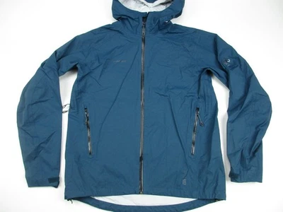 Мужская куртка с капюшоном XL Mammut Dry Tech нейлон синяя на молнии атмосферостойкая - Изображение 1 из 4