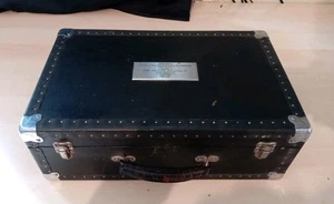Vintaye Small Black Hard Case Travelling Transporting - Picture 1 of 18