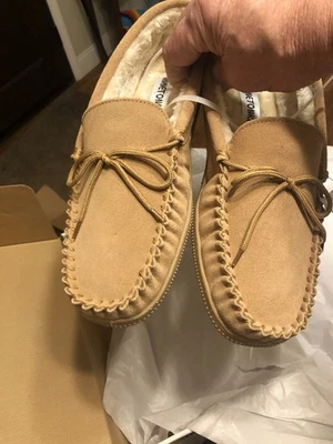 Zapatillas de gamuza Minnetonka para hombre talla 13 Foto 1 de 4