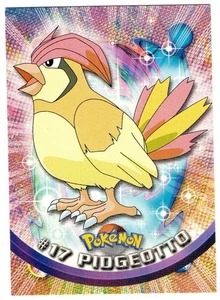 Pokemon #17 Pidgeotto Card Blue Logo 2000 Topps TV Animation Edition Series - Picture 1 of 1