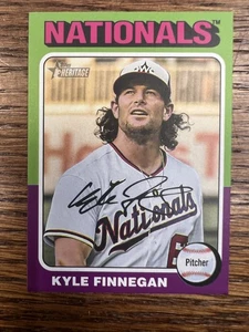 2024 Topps Heritage Mini #41 Kyle Finnegan SP - Picture 1 of 2