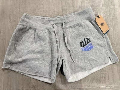 Женские флисовые шорты ВВС США пепельно-серые вересковые - размер S маленький - Изображение 1 из 4