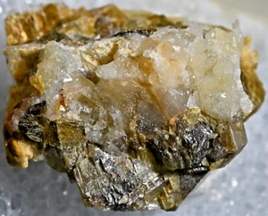 VERY RARE HYDROKENORALSTONITE! 2 X 1.5 X 1.5 CM. IVIGTUT, GREENLAND #4 - Picture 1 of 1