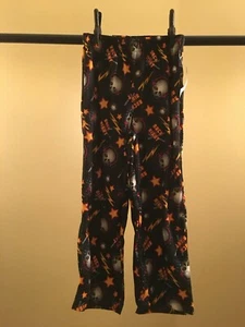 Faded Glory flame resistant Boy's BMJ sleep Pant Med (8) Skulls with headphones  - Picture 1 of 3