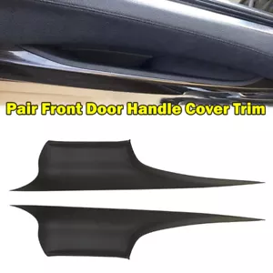 2Pcs Front Door Inner Pull Handle Cover For BMW 7 Series F01/F02 2008-2015 2014 - Foto 1 di 12