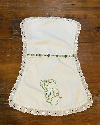 Paño casero vintage de cuidado de oso bebé Burb Foto 1 de 4