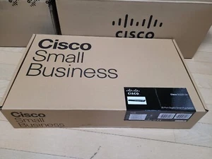 New Cisco SG220-26-K9 26-Ports Gigabit Ethernet Smart Plus Switch + 2 Port SFP - Picture 1 of 5