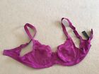 M&S Bra Floral Embroidered Non-Padded Wired Full Cup Bra 32C