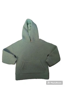 There Abouts Blue Sherpa Fleece Hoodie Pullover Size XS 6/6X Girls Toddler - Picture 1 of 4
