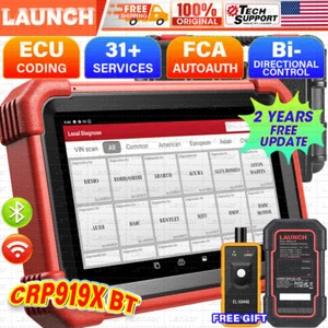 2024 LAUNCH CRP919X BT PRO Elite Car Bidirectional Diagnostic Scanner Key Coding - Picture 1 of 12