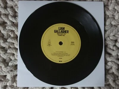 LIAM GALLAGHER - Now That I've Found You ~ Oasis ~ Beady Eye - 7'' Vinyl Record  - Image 1 of 4