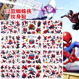 Tatuaje temporal Spiderman para niños/niños - Rellenos de medias/bolsas de fiesta - Imagen 1 de 14
