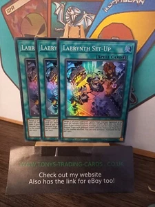 3 X Labrynth Set-Up - MAMA-EN022 - Súper Raro - 1a Edición - YuGiOh - Imagen 1 de 1