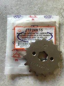 Honda ANF125 Innova JT Front Sprocket 15 tooth (+1 Tooth) JT249.15 - Wave 110i - Picture 1 of 2
